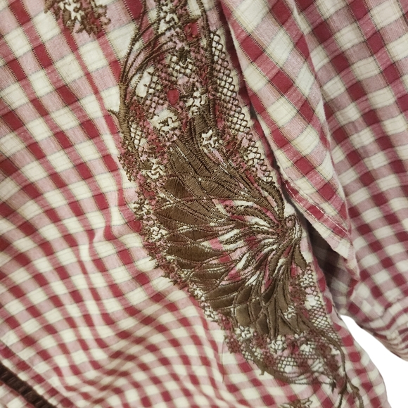 The Purple Label Authentic Hendrix Rock & Roll Religion Embroidered Shirt  SMALL - Picture 5 of 11